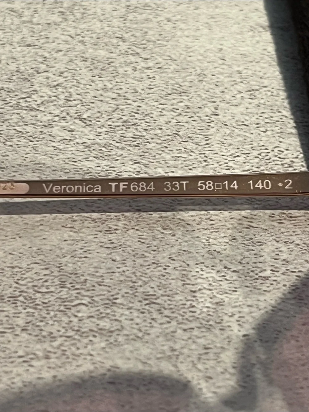 Tom Ford x Veronica tf684, women's oversized cat-eye